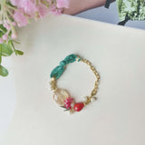 Aelia Gold Charm Bracelet