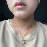 Rose Gold Crystal Necklace