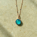 Rose Gold Crystal Necklace