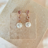 Danielle Rose Gold Pearl Set