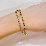 Saint-Tropez Multi-Colored Crystal Bracelet